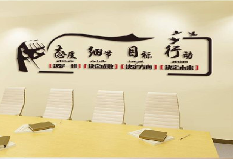 陆良企业文化墙主要展示什么？