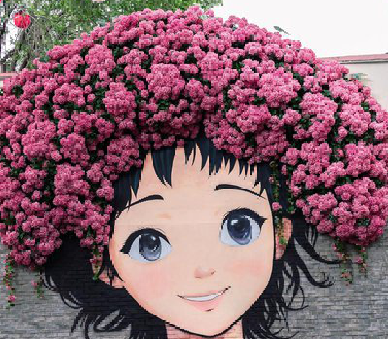 陆良墙体彩绘-网红墙打卡