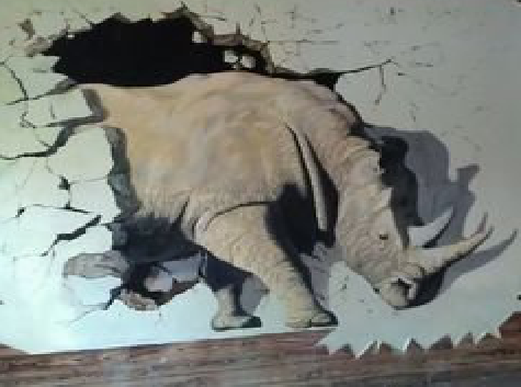 陆良在墙绘中，如何绘制3D效果？