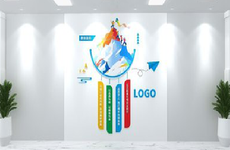 陆良公司企业形象墙的工艺材料有哪些？