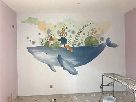 陆良手绘墙的特点及优势。