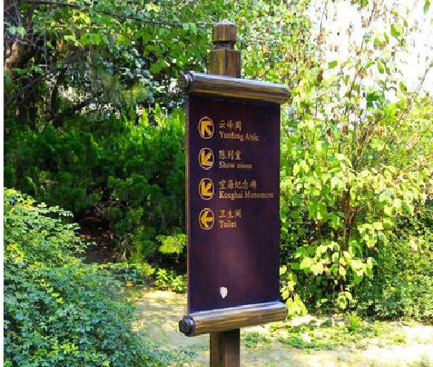 陆良标识牌与环境之间有什么关系？